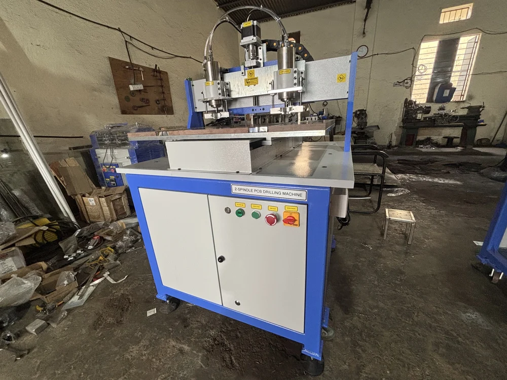 CNC Vertical Machining Centre - CNC Controller & Worktable Setup