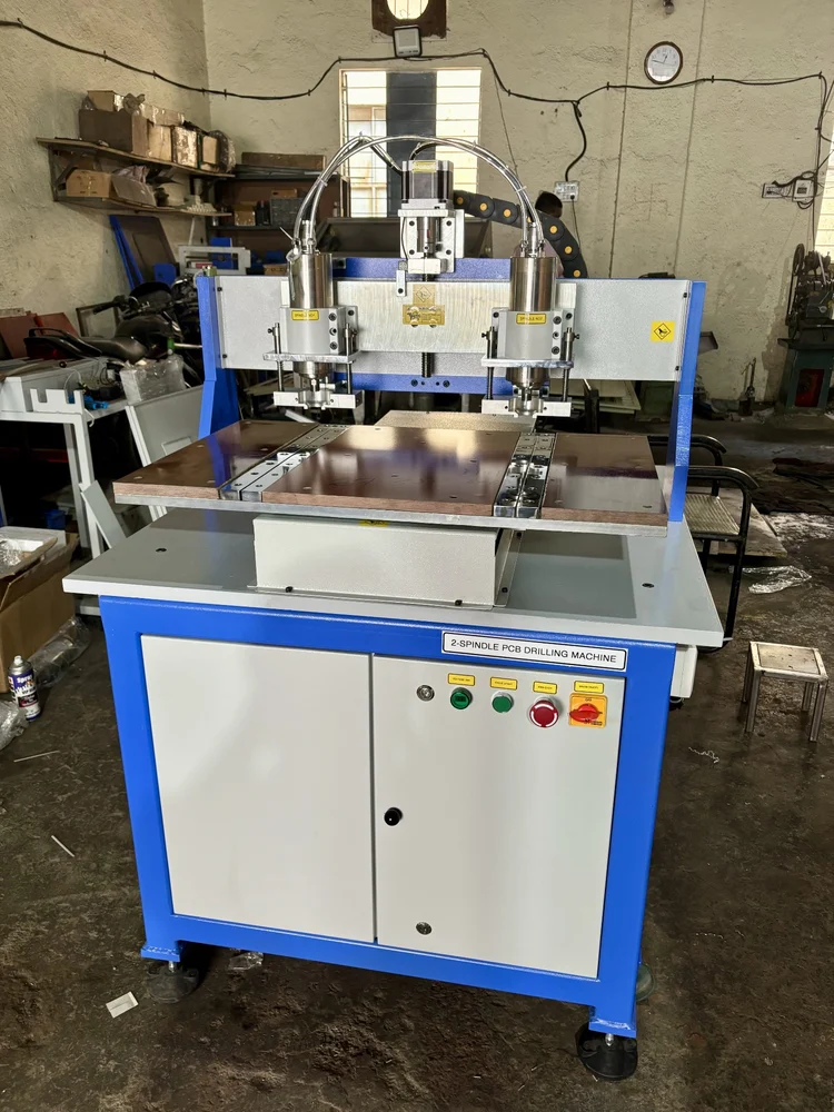 CNC Vertical Machining Centre - Industrial Machine Side Profile & Frame