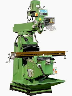 M1TR Milling Machine - Industrial Machine Side Profile & Frame