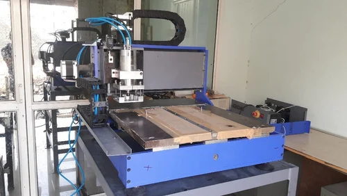 PCB Drilling Machine - CNC Controller & Worktable Setup