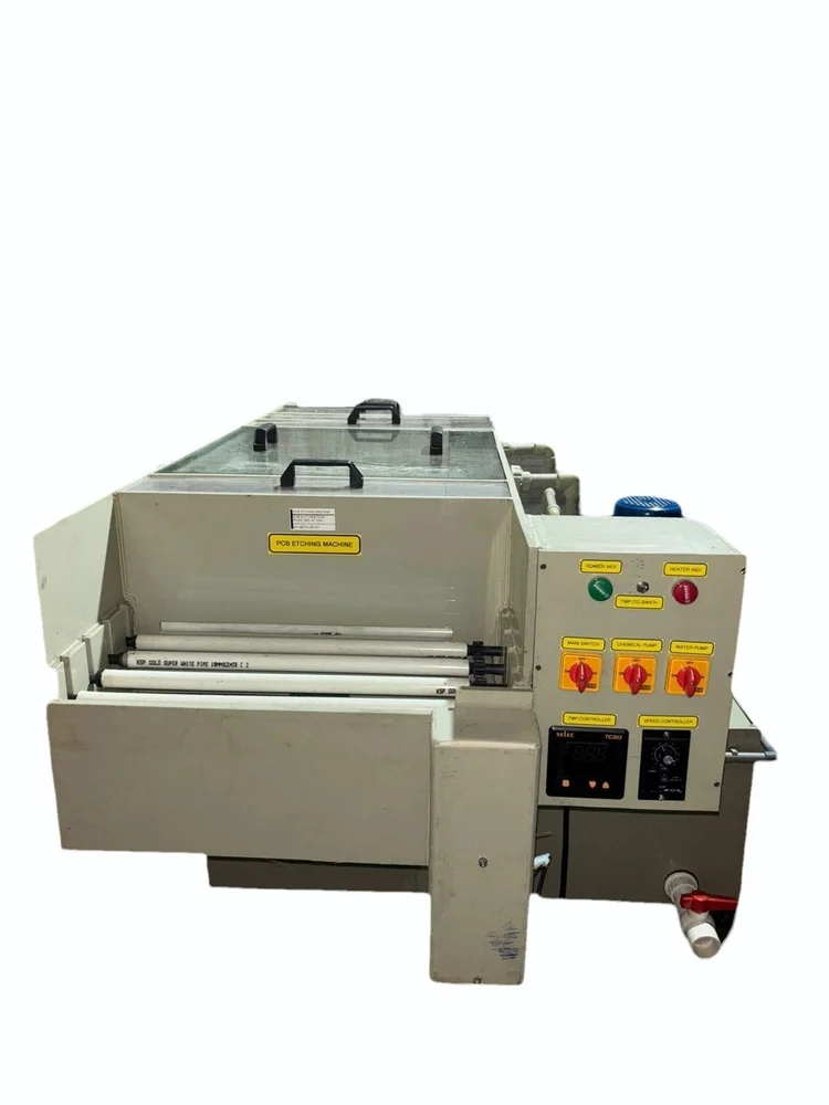 PCB Etching Machine - Industrial Machine Side Profile & Frame