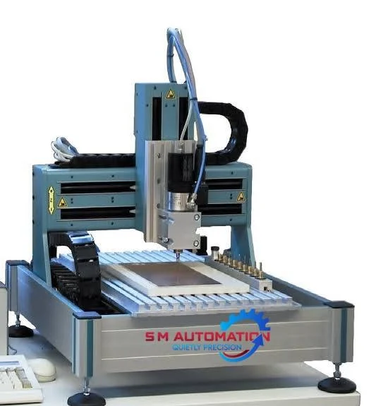 PCB Prototyping Machine - CNC Controller & Worktable Setup