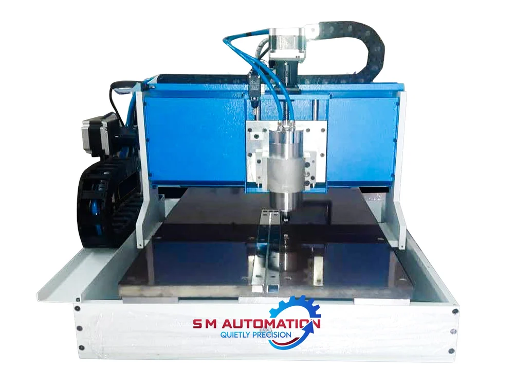 PCB Prototyping Machine - Industrial Machine Side Profile & Frame