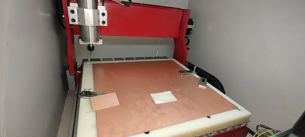 PCB Rapid Prototyping Machine - Industrial Machine Side Profile & Frame